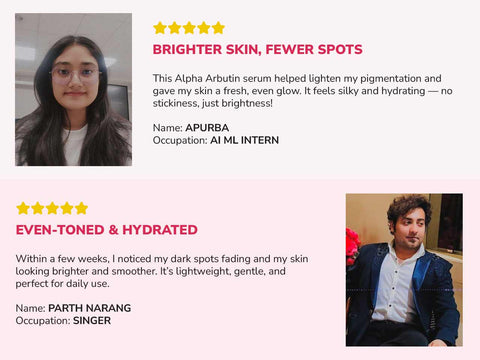 2% Alpha Arbutin Face Serum with Hyaluronic Acid & Pomegranate Extract