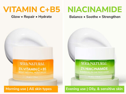 AM-PM Hydration & Brightening Duo