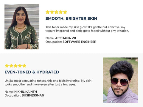 7% Glycolic Acid Hydrating Toner with Ceramides & White Daisy Flower Extract