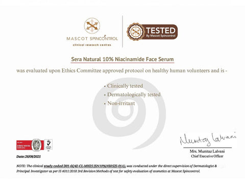 10% Niacinamide Face Serum with 1% Zinc & Mango Fruit Extract