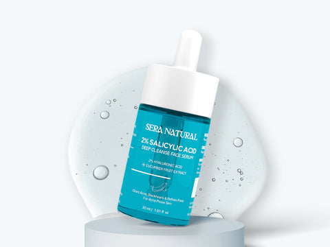 2% Salicylic Acid Face Serum with Hyaluronic Acid & Cucumis Extract
