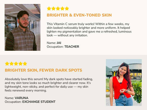 10% Vitamin C Face Serum with 2% Alpha Arbutin & Cranberry Extract