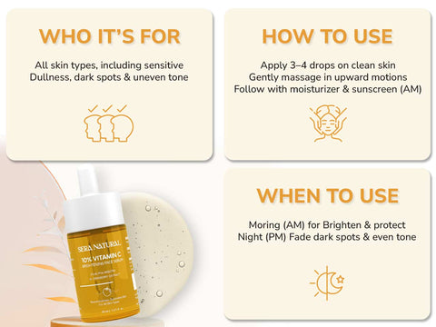 10% Vitamin C Face Serum with 2% Alpha Arbutin & Cranberry Extract