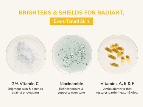 2% Vitamin C SPF 50 Sunscreen & PA++++ with Niacinamide & Vitamin A,E & F